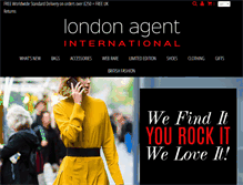 Tablet Screenshot of londonagent-international.com